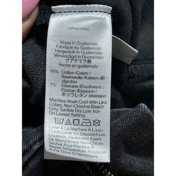 Madewell Jeans Womens 24‎ Black The Perfect Vintage Jean High Rise Stretch Denim - Picture 7 of 16